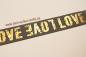 Preview: Gummi taupe  4cm LOVE