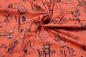 Preview: Bio- Baumwolljersey Happy ABC lachs, Lillestoff