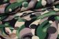 Preview: Viscose Jersey grafisches Muster grün