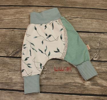 Babyhose Blätter