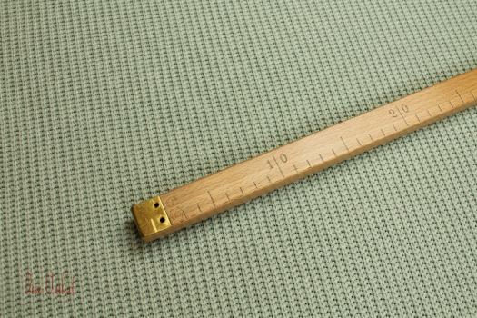 Baumwollstrick grob mint