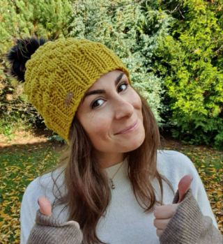 Wintermütze Heike Anfertigung in Wunschfarbe