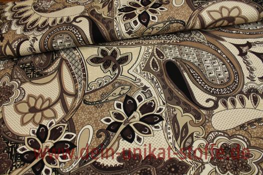 Viscose Jersey Paisley