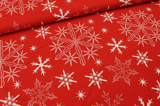 Webstoff Baumwolle Weihnachten