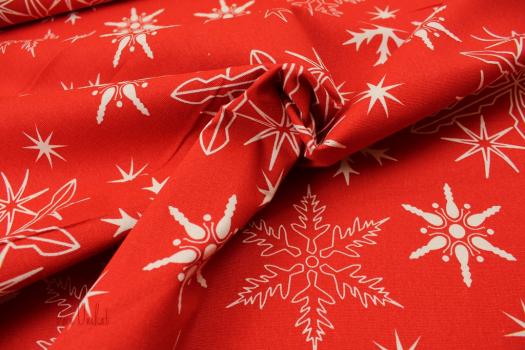 Webstoff Baumwolle Weihnachten