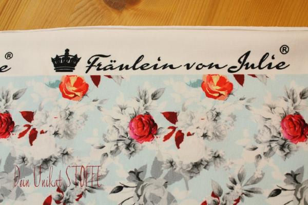 Baumwolljersey Fräulein von Julie, Rosen