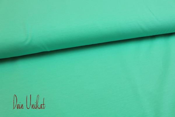 Baumwolljersey Uni Mint