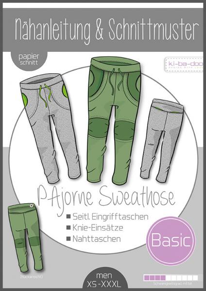 Schnittmuster Sweat-Hose PAjorne ki-ba-doo