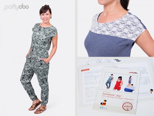 Schnittmuster Jumpsuit Joy Pattydoo