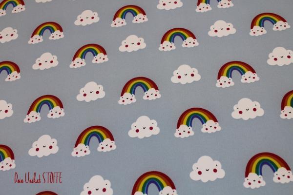 Softshell Regenbogen Wolken