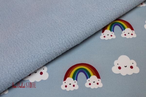 Softshell Regenbogen Wolken