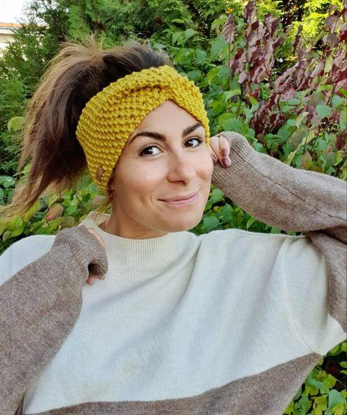 Stirnband Mathilda mit Twist