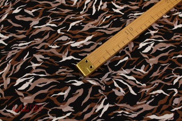 Blusenstoff, Viscose, braun