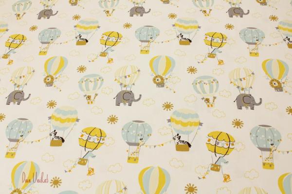 Webstoff Baumwolle Ballons