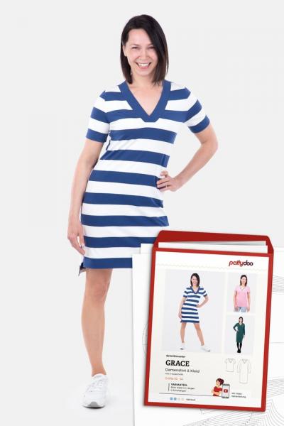 Schnittmuster Kleid Grace Pattydoo